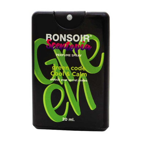 BONSOIR GREEN CODE PERFUME SPRAY 20 ml BONSOIR GREEN CODE PERFUME SPRAY 20 ml
