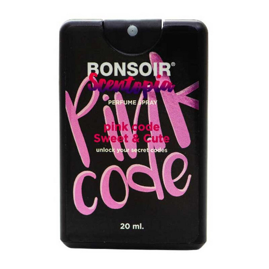 BONSOIR PINK CODE PERFUME SPRAY 20 ml BONSOIR PINK CODE PERFUME SPRAY 20 ml