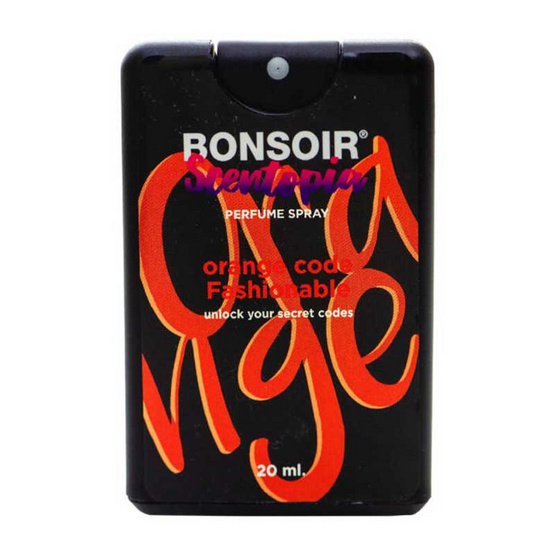 BONSOIR ORANGE CODE PERFUME SPRAY 20 ml BONSOIR ORANGE CODE PERFUME SPRAY 20 ml