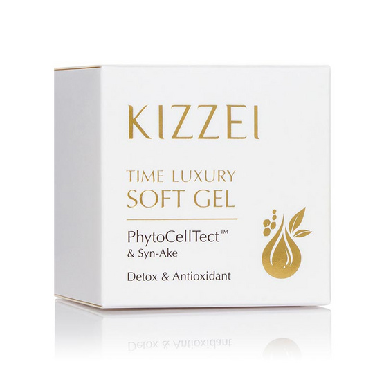 Kizzei เจลบำรุงผิวหน้า Time Luxury Soft Gel 10 กรัม Kizzei เจลบำรุงผิวหน้า Time Luxury Soft Gel 10 กรัม