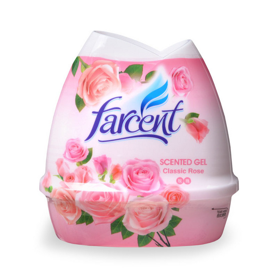 Farcent เจลหอมปรับอากาศ กลิ่นกุหลาบ 200 กรัม (แพ็ก 3 ชิ้น) Farcent เจลหอมปรับอากาศ กลิ่นกุหลาบ 200 กรัม (แพ็ก 3 ชิ้น)