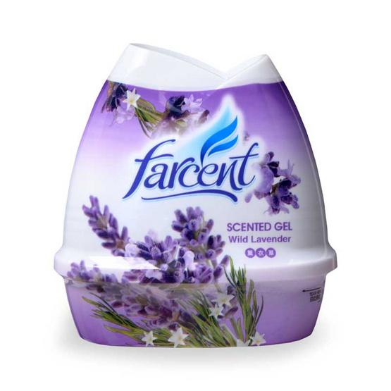 Farcent เจลหอมปรับอากาศ กลิ่นลาเวนเดอร์ 200 กรัม (แพ็ก 3 ชิ้น) Farcent เจลหอมปรับอากาศ กลิ่นลาเวนเดอร์ 200 กรัม (แพ็ก 3 ชิ้น)