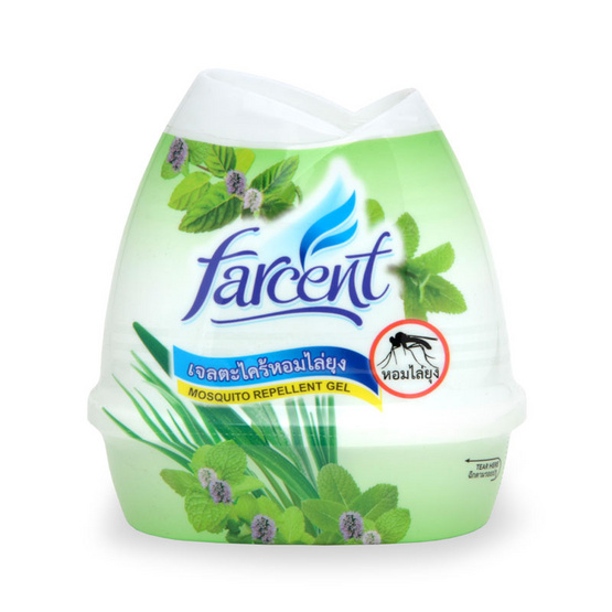Farcent เจลตะไคร้หอมไล่ยุง 200 กรัม (แพ็ก 3 ชิ้น) Farcent เจลตะไคร้หอมไล่ยุง 200 กรัม (แพ็ก 3 ชิ้น)