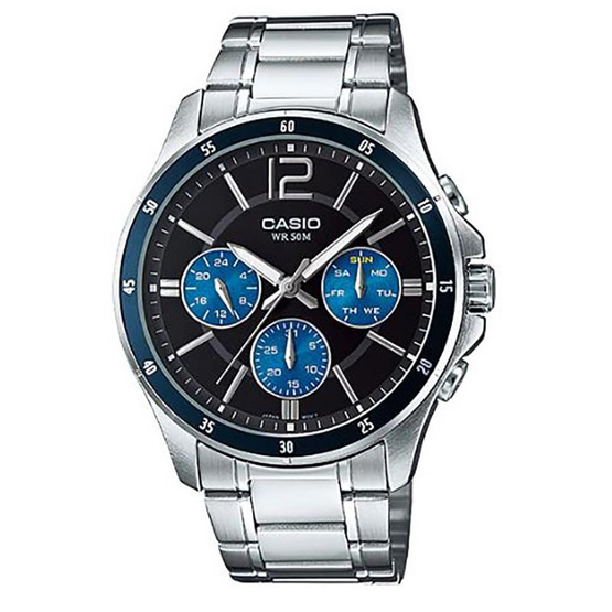 Casio นาฬิกาข้อมือ รุ่น MTP-1374D-2AVDF Casio นาฬิกาข้อมือ รุ่น MTP-1374D-2AVDF