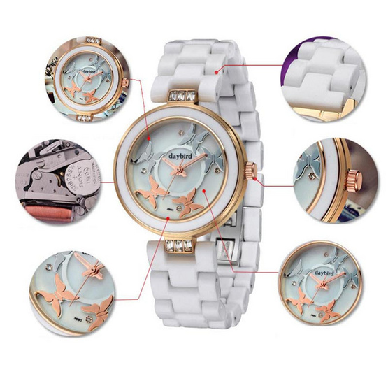 Daybird นาฬิกาข้อมือ รุ่น D3880-WS Daybird นาฬิกาข้อมือ รุ่น D3880-WS