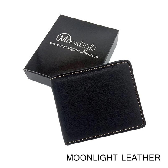 Moonlight WL073BKO กระเป๋าสตางค์หนังแท้ 100% สีดำ Moonlight WL073BKO กระเป๋าสตางค์หนังแท้ 100% สีดำ