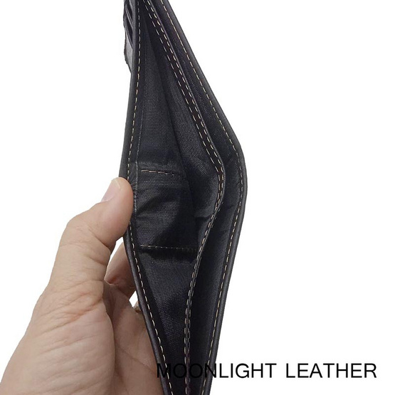 Moonlight WL073BKO กระเป๋าสตางค์หนังแท้ 100% สีดำ Moonlight WL073BKO กระเป๋าสตางค์หนังแท้ 100% สีดำ