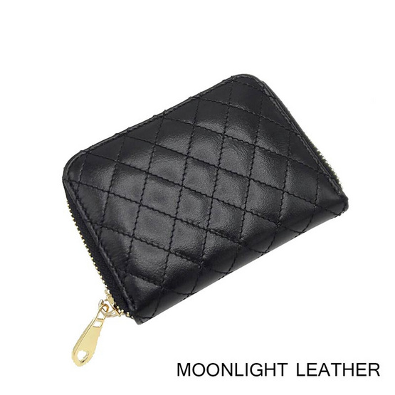 Moonlight WL078BKO กระเป๋าใส่เหรียญหนังแท้ MOONLIGHT รุ่น Mizzy สีดำ Moonlight WL078BKO กระเป๋าใส่เหรียญหนังแท้ MOONLIGHT รุ่น Mizzy สีดำ
