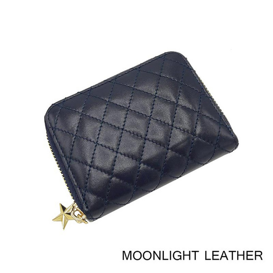 Moonlight WL078BLO กระเป๋าใส่เหรียญหนังแท้ MOONLIGHT รุ่น Mizzy สีน้ำเงิน Moonlight WL078BLO กระเป๋าใส่เหรียญหนังแท้ MOONLIGHT รุ่น Mizzy สีน้ำเงิน