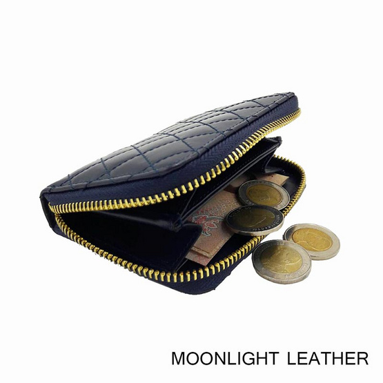 Moonlight WL078BLO กระเป๋าใส่เหรียญหนังแท้ MOONLIGHT รุ่น Mizzy สีน้ำเงิน Moonlight WL078BLO กระเป๋าใส่เหรียญหนังแท้ MOONLIGHT รุ่น Mizzy สีน้ำเงิน
