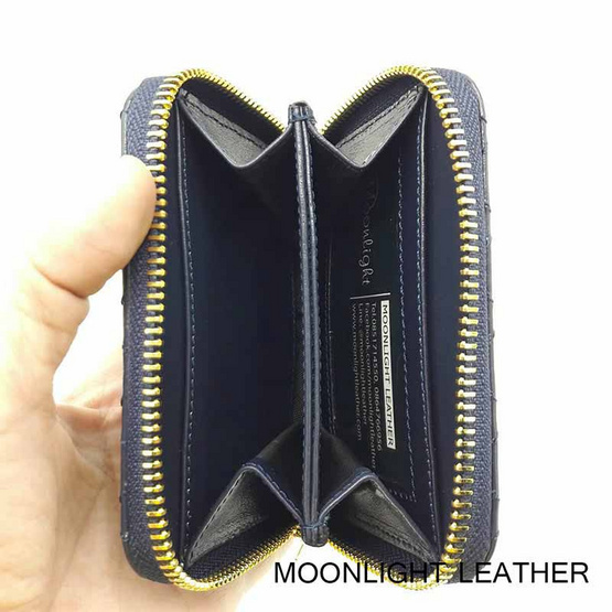Moonlight WL078BLO กระเป๋าใส่เหรียญหนังแท้ MOONLIGHT รุ่น Mizzy สีน้ำเงิน Moonlight WL078BLO กระเป๋าใส่เหรียญหนังแท้ MOONLIGHT รุ่น Mizzy สีน้ำเงิน