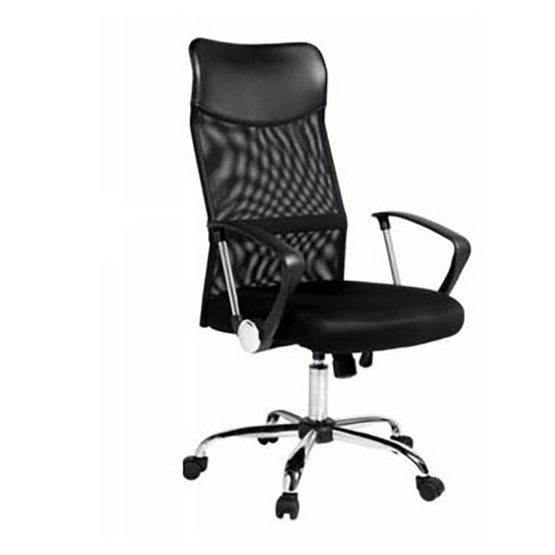 TS Modern Living เก้าอี้สำนักงาน ตาข่าย ทรงสูง ปรับระดับ มีล้อลาก รุ่น CH0003BK TS Modern Living เก้าอี้สำนักงาน ตาข่าย ทรงสูง ปรับระดับ มีล้อลาก รุ่น CH0003BK
