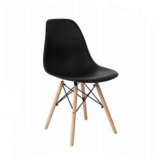 TS Modern Living เก้าอี้พลาสติก พนักพิงกลางหลัง ทรงโมเดิร์น รุ่น CH0007WH TS Modern Living เก้าอี้พลาสติก พนักพิงกลางหลัง ทรงโมเดิร์น รุ่น CH0007WH