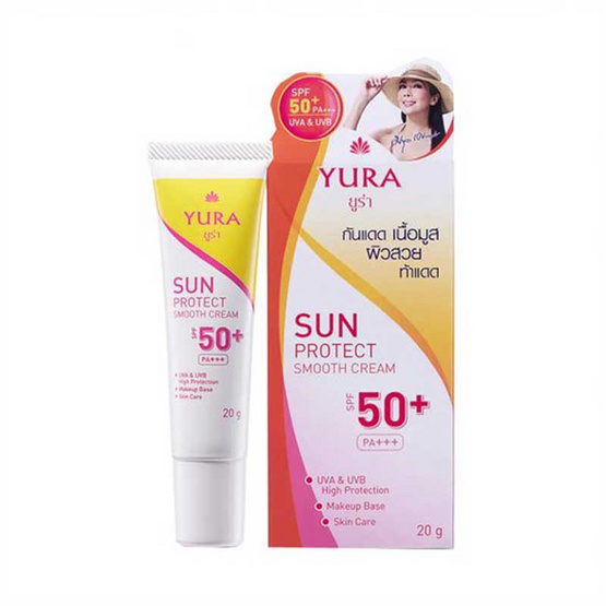 ยูร่าครีมกันแดด ซันโพรเทค สมูท SPF50+ 20 กรัม ยูร่าครีมกันแดด ซันโพรเทค สมูท SPF50+ 20 กรัม