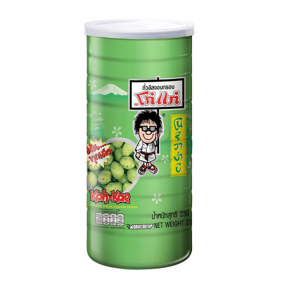 โก๋แก่รสโนริวาซาบิ (กระป๋องใหญ่) 230 กรัม โก๋แก่รสโนริวาซาบิ (กระป๋องใหญ่) 230 กรัม