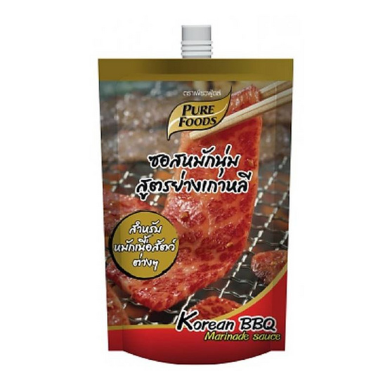 เพียวฟู้ดส์ ซอสหมักนุ่ม สูตรย่างเกาหลี 500 กรัม เพียวฟู้ดส์ ซอสหมักนุ่ม สูตรย่างเกาหลี 500 กรัม
