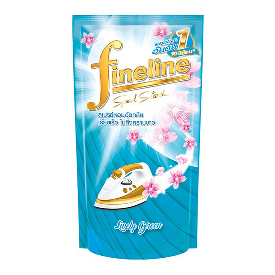 ไฟน์ไลน์ น้ำยาอัดกลีบสีเขียว 500 มล. ถุงเติม ไฟน์ไลน์ น้ำยาอัดกลีบสีเขียว 500 มล. ถุงเติม