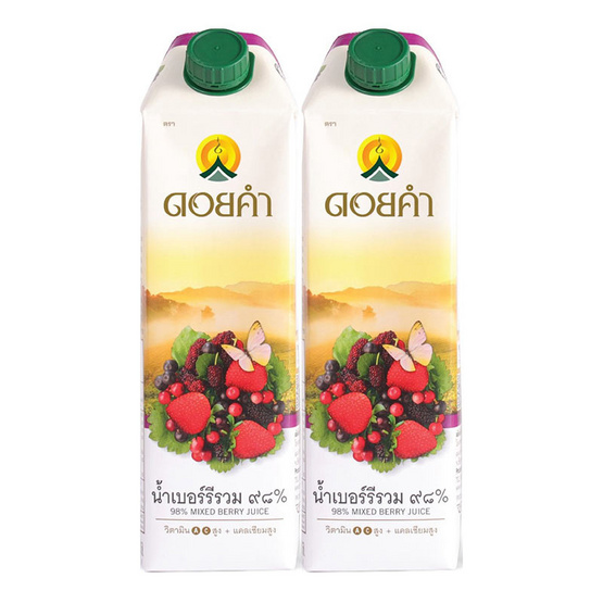 ดอยคำ น้ำเบอร์รีรวม 98% 1,000 มล. ดอยคำ น้ำเบอร์รีรวม 98% 1,000 มล.