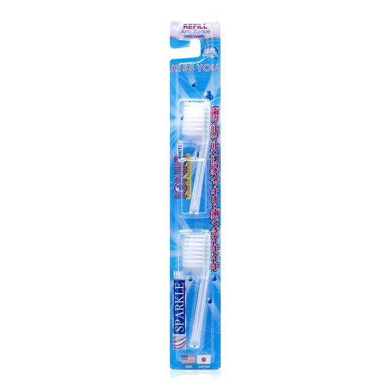 Sparkle รีฟิลแปรงสีฟัน ไอออนิค คละสี Sparkle รีฟิลแปรงสีฟัน ไอออนิค คละสี