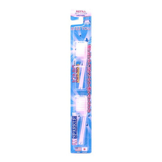 Sparkle รีฟิลแปรงสีฟัน ไอออนิค คละสี Sparkle รีฟิลแปรงสีฟัน ไอออนิค คละสี