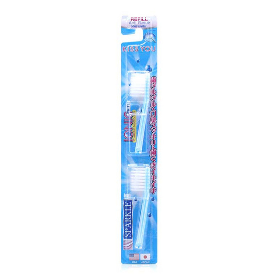 Sparkle รีฟิลแปรงสีฟัน ไอออนิค คละสี Sparkle รีฟิลแปรงสีฟัน ไอออนิค คละสี