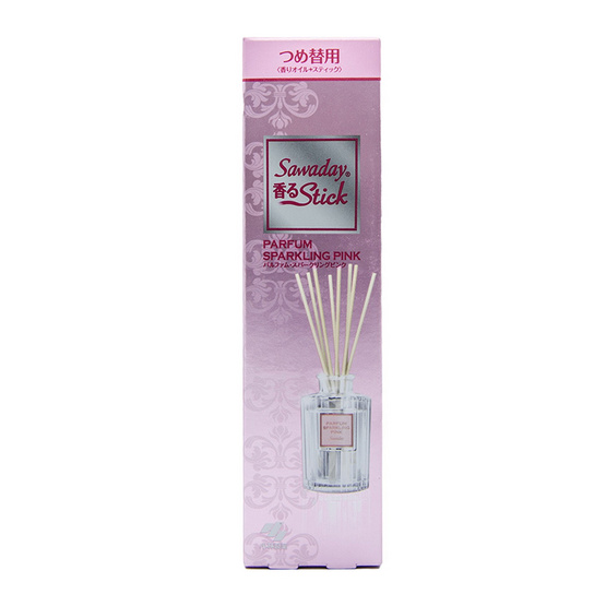 ซาวาเดน้ำหอม+ก้านไม้ รีฟิว กลิ่นสปาร์คลิ่งพิงค์ PARFUM-SPARKLING PINK 70 มล. ซาวาเดน้ำหอม+ก้านไม้ รีฟิว กลิ่นสปาร์คลิ่งพิงค์ PARFUM-SPARKLING PINK 70 มล.