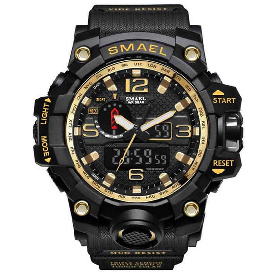 นาฬิกาข้อมือ รุ่น SM1545-BK/GO นาฬิกาข้อมือ รุ่น SM1545-BK/GO