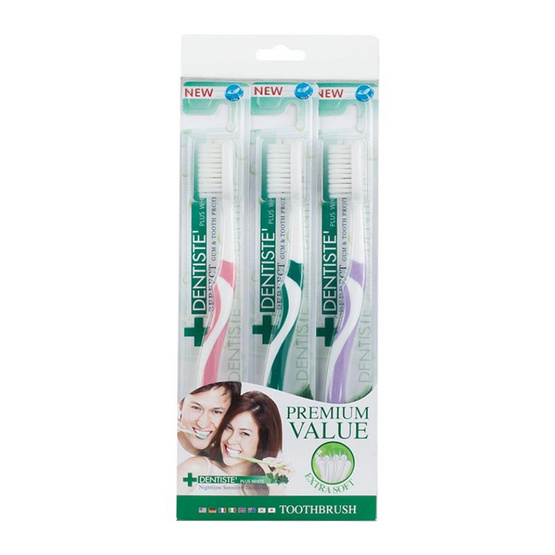 เดนทิสเต้ แปรงสีฟันอิตาลี (แพ็ก3) เดนทิสเต้ แปรงสีฟันอิตาลี (แพ็ก3)