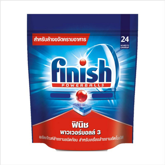 ฟินิช แทป24 ก้อนล้างจาน 390 กรัม ฟินิช แทป24 ก้อนล้างจาน 390 กรัม