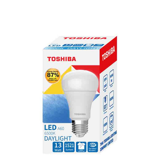 TOSHIBA หลอด LED Bulb G7 13W เดย์ไลท์ E27 TOSHIBA หลอด LED Bulb G7 13W เดย์ไลท์ E27