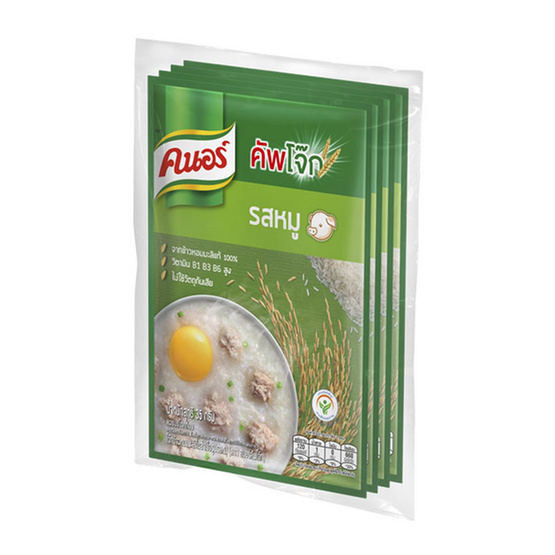 คนอร์บิ๊กคัพโจ๊กซอง รสหมู 55 กรัม แพ็ก 4 ซอง คนอร์บิ๊กคัพโจ๊กซอง รสหมู 55 กรัม แพ็ก 4 ซอง