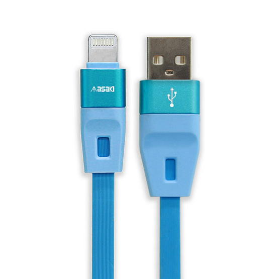 Asaki หัวชาร์จพร้อมสาย Lightning รุ่น A-292 Asaki หัวชาร์จพร้อมสาย Lightning รุ่น A-292