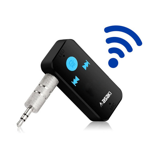 Asaki ตัวรับสัญญาณบลูทูธ รุ่น AK-BT9202 Asaki ตัวรับสัญญาณบลูทูธ รุ่น AK-BT9202