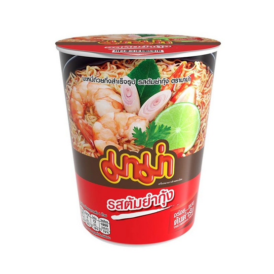 มาม่าคัพ รสต้มยำกุ้ง 60 กรัม (แพ็ก 3 ชิ้น) มาม่าคัพ รสต้มยำกุ้ง 60 กรัม (แพ็ก 3 ชิ้น)