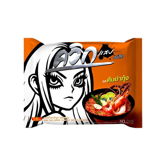 ไวไวควิกแสบซอง รสต้มยำกุ้ง 60 กรัม (แพ็ก 10 ซอง) ไวไวควิกแสบซอง รสต้มยำกุ้ง 60 กรัม (แพ็ก 10 ซอง)