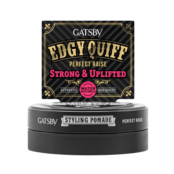 GATSBY Styling Pomade Perfect Raise สูตรวอเตอร์เบส 75 กรัม GATSBY Styling Pomade Perfect Raise สูตรวอเตอร์เบส 75 กรัม