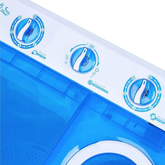 Meier เครื่องซักผ้าสองถัง 8.5 กิโลกรัม รุ่น ME-W85 Meier เครื่องซักผ้าสองถัง 8.5 กิโลกรัม รุ่น ME-W85