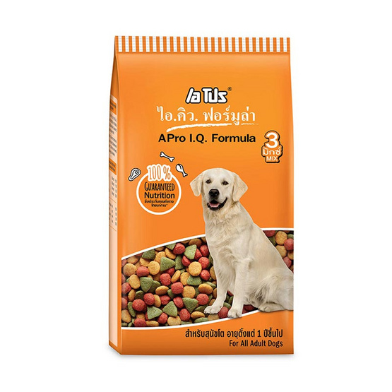 เอโปรไอคิวฟอร์มูล่า อาหารสุนัข 3 มิกซ์ ขนาด 10 กก. เอโปรไอคิวฟอร์มูล่า อาหารสุนัข 3 มิกซ์ ขนาด 10 กก.