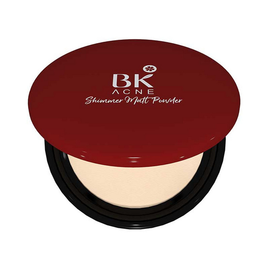 BK Acne แป้งผสมรองพื้น Shimmer Matt 3D Diamond #02 BK Acne แป้งผสมรองพื้น Shimmer Matt 3D Diamond #02