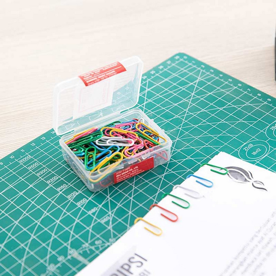 Deli 0024 ลวดสีเสียบกระดาษ (100 ตัว/กล่อง) Deli 0024 ลวดสีเสียบกระดาษ (100 ตัว/กล่อง)