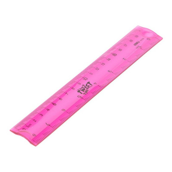 Deli 6208 ไม้บรรทัดงอได้ ขนาด 20 ซม. คละสี Deli 6208 ไม้บรรทัดงอได้ ขนาด 20 ซม. คละสี