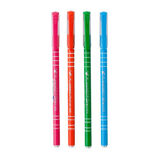 Flamingo ปากกาลูกลื่น 0.5 มม. D-Pen รุ่น D02 (แพ็ก 50 ด้าม) Flamingo ปากกาลูกลื่น 0.5 มม. D-Pen รุ่น D02 (แพ็ก 50 ด้าม)