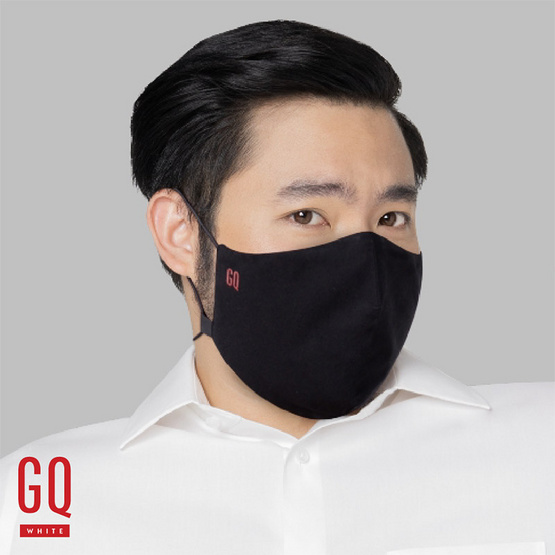 GQWhite หน้ากากผ้ากันน้ำ สีดำ ไซส์หมี XXL GQWhite หน้ากากผ้ากันน้ำ สีดำ ไซส์หมี XXL