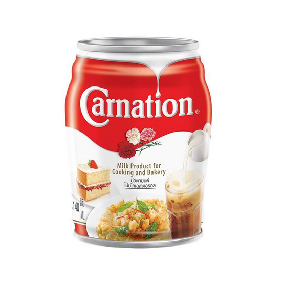 คาร์เนชั่น นมปรุงอาหาร 140 มล. แพ็ก 8 กระป๋อง คาร์เนชั่น นมปรุงอาหาร 140 มล. แพ็ก 8 กระป๋อง