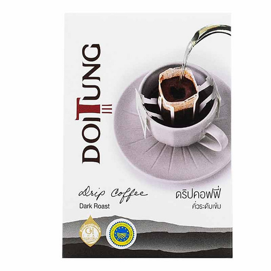 ดอยตุง กาแฟดริปคั่วเข้ม 60 กรัม ดอยตุง กาแฟดริปคั่วเข้ม 60 กรัม