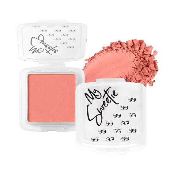 Mongrang บลัชออน My Sweethi Blush Matte #03 Classy Coral Mongrang บลัชออน My Sweethi Blush Matte #03 Classy Coral