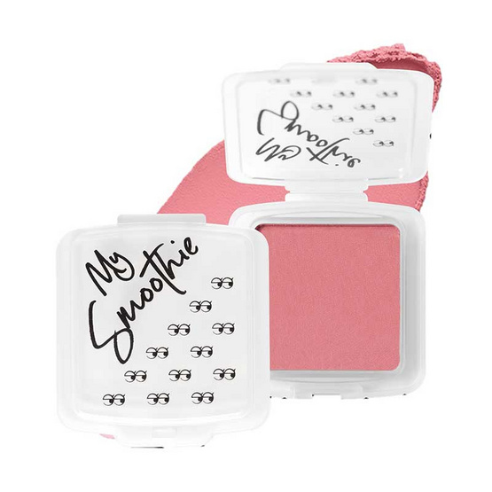 Mongrang บลัชออนเนื้อครีม My Smoothie Blush Cream #01 Pinky Milk Mongrang บลัชออนเนื้อครีม My Smoothie Blush Cream #01 Pinky Milk