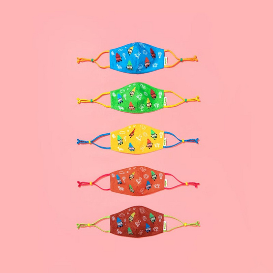 SchoolMaskPack Crayola เซ็ตหน้ากากผ้า ลาย Crayon Characters (ขนาดเล็ก) 1แพ็ก5 ชิ้น SchoolMaskPack Crayola เซ็ตหน้ากากผ้า ลาย Crayon Characters (ขนาดเล็ก) 1แพ็ก5 ชิ้น
