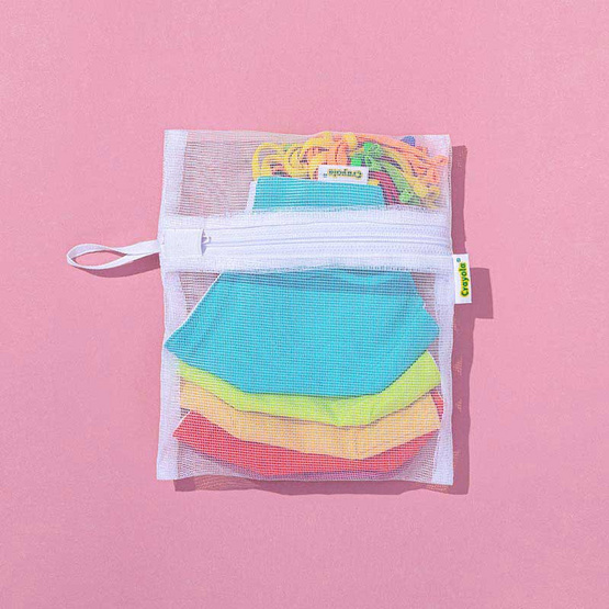 SchoolMaskPack Crayola เซ็ตหน้ากากผ้า ลาย Crayola Stripe (ขนาดมาตรฐาน) 1แพ็ก5 ชิ้น SchoolMaskPack Crayola เซ็ตหน้ากากผ้า ลาย Crayola Stripe (ขนาดมาตรฐาน) 1แพ็ก5 ชิ้น