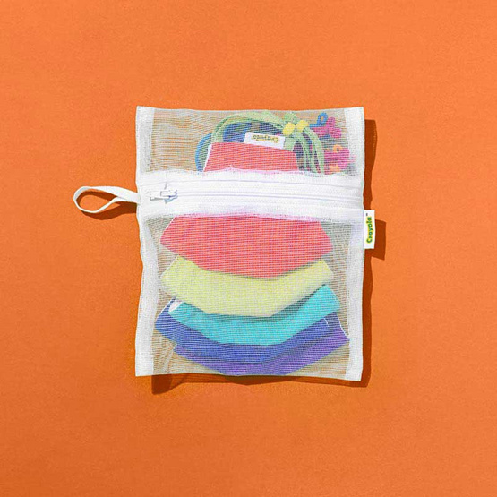 SchoolMaskPack Crayola เซ็ตหน้ากากผ้า ลาย Cool Colors (ขนาดมาตรฐาน) 1แพ็ก5 ชิ้น SchoolMaskPack Crayola เซ็ตหน้ากากผ้า ลาย Cool Colors (ขนาดมาตรฐาน) 1แพ็ก5 ชิ้น